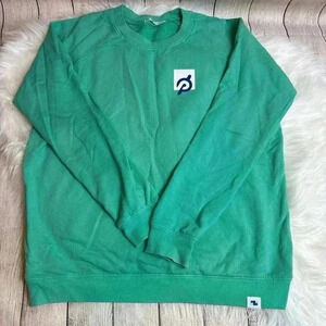 Peloton oversized sea green sweatshirt size S